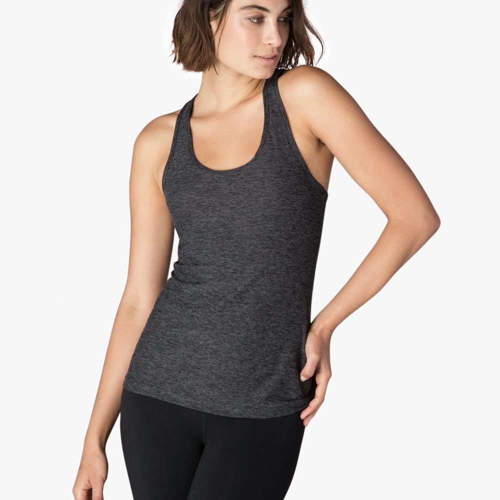 Beyond Yoga Travel Featherweight Raceback Tank